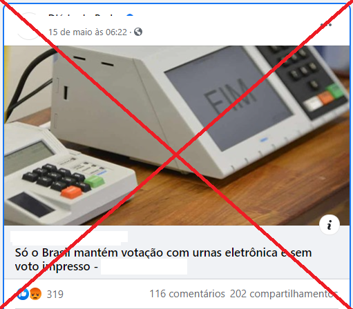 Brasil não é o único país a usar urnas sem voto impresso