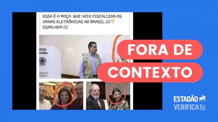 Fotos de enviada da OEA para observar eleições de 2018 circulam fora de contexto nas redes 