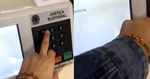 Fake news: vídeo de urna autocompletando voto em candidato à Presidência nas Eleições 2018 é montagem