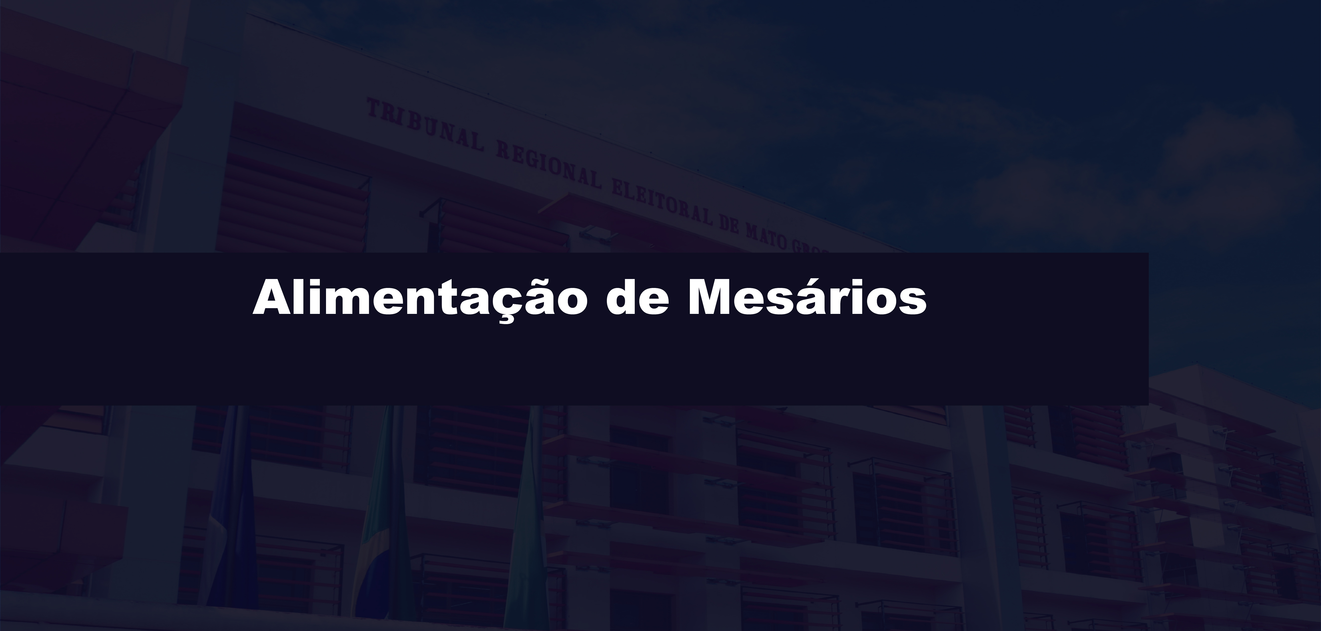 Mesário receberá auxílio-alimentação por meio de carteira digital