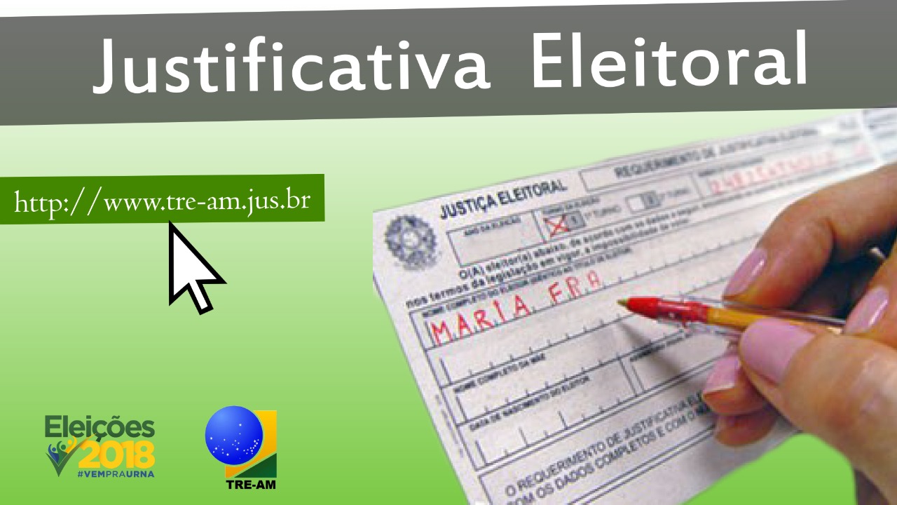 Saiba como justificar ausência se não puder comparecer à votação — Tribunal  Regional Eleitoral do Amapá