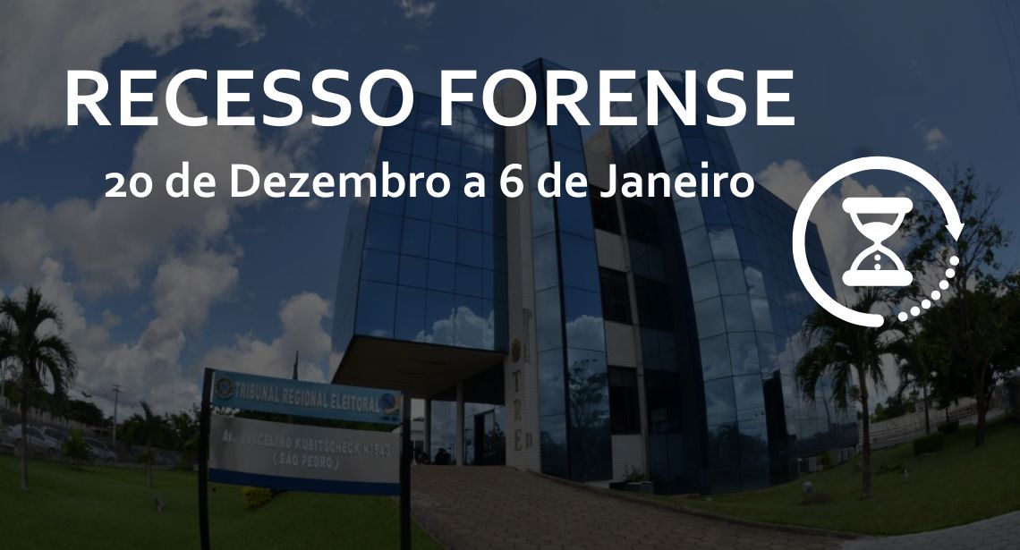 Plantão dos Cartórios e da Secretaria no recesso forense